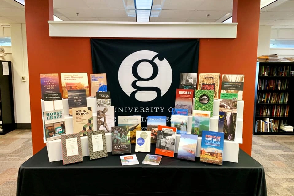 UGA Press book display