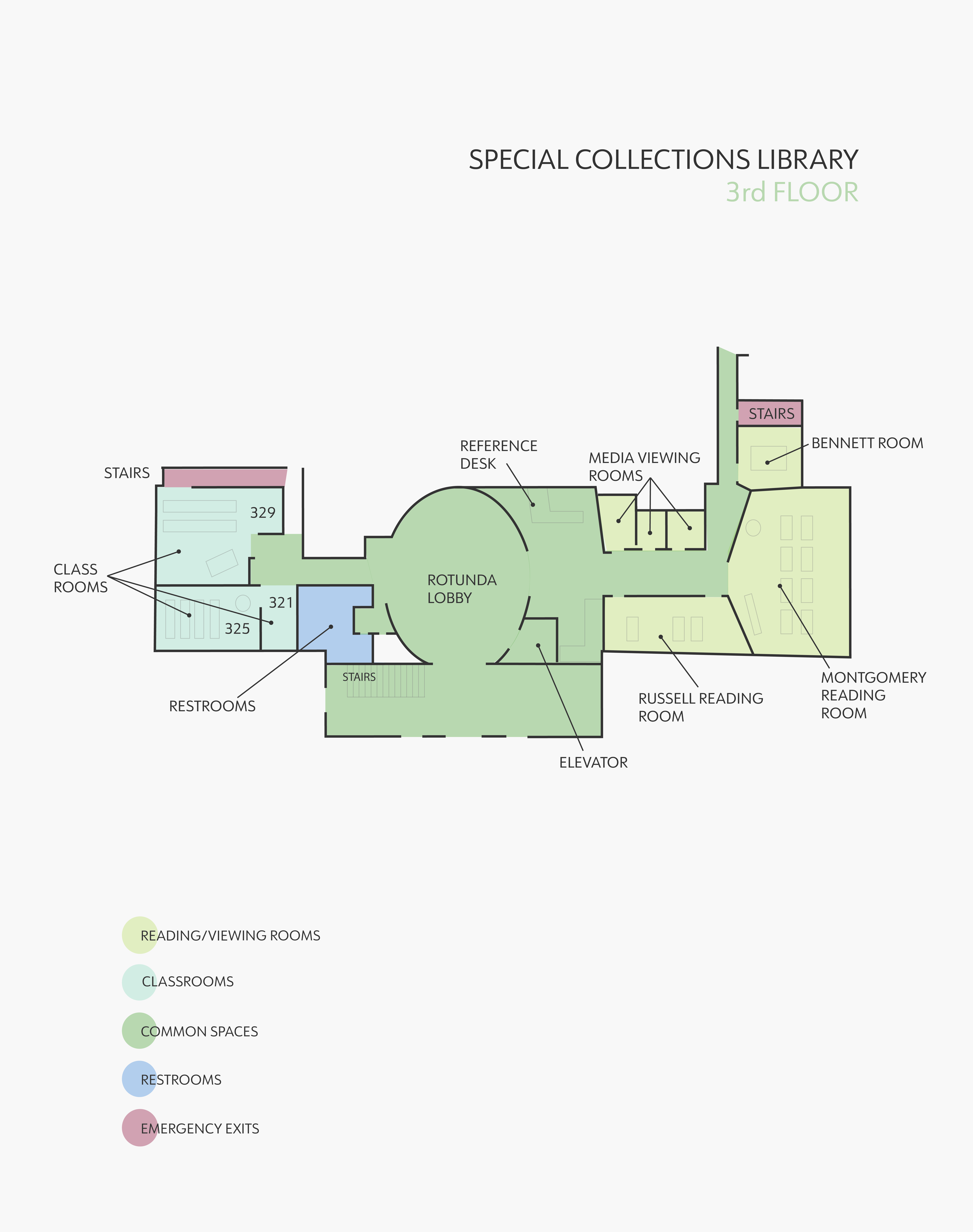 Classrooms - Third Floor